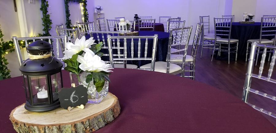 Joy Hall elegant setup