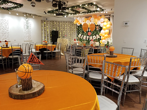 Lafiesta Hall décor detail
